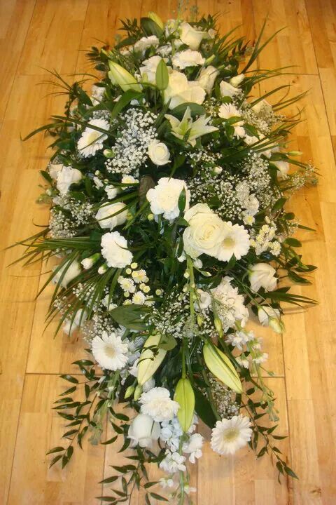 Coffin spray Floral Arrangement & Funeral Tributes