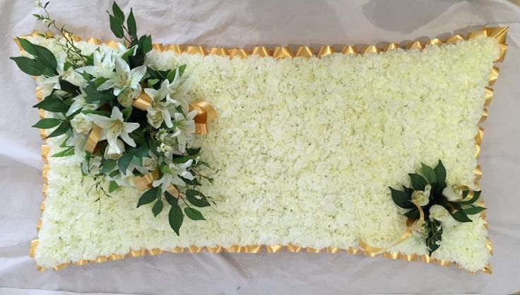 Pillow Floral Arrangement & Funeral Tributes