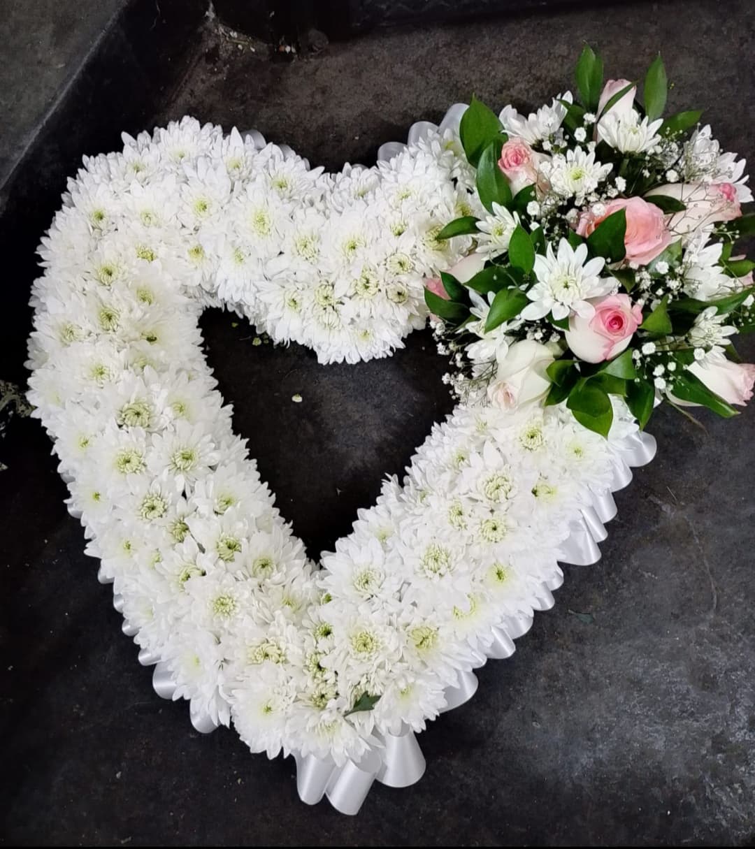Funeral Flowers & Heart Floral Tributes